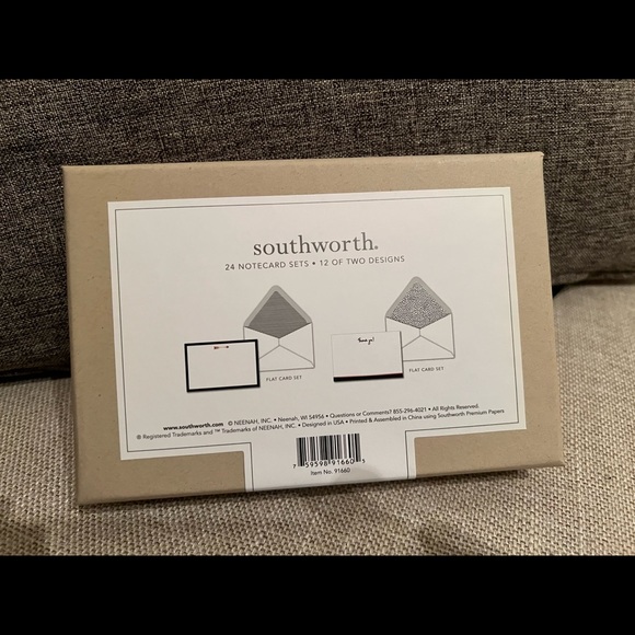 Southworth Notecard Set with Lined Envelopes - Picture 5 of 6